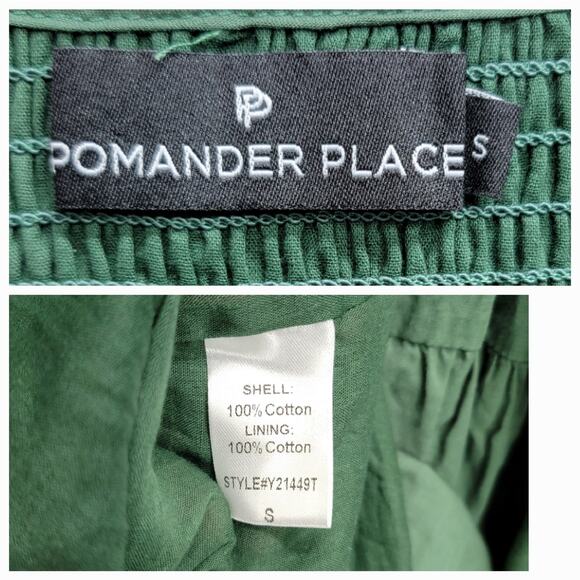 POMANDER PLACE CECI TIERED DRESS, SIZE S - Picture 5 of 7